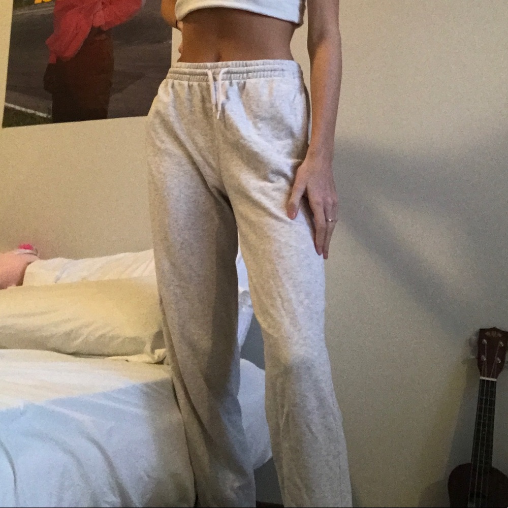 h&m gray sweats